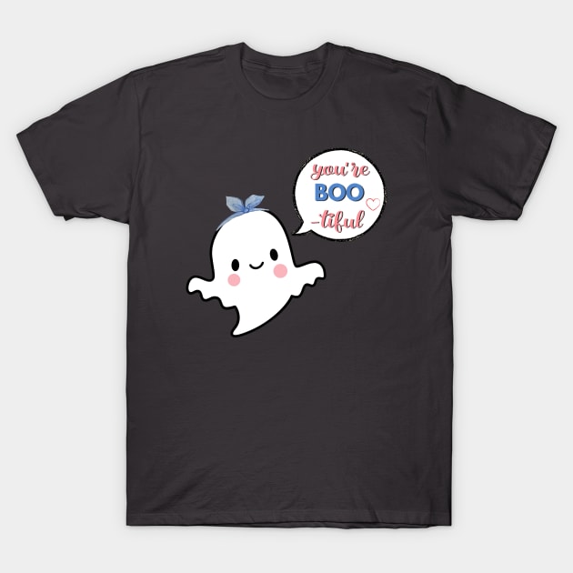 you are beautiful, boo T-Shirt by Salizza